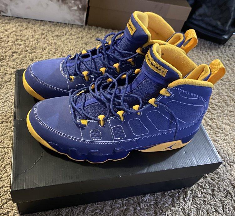 Jordan 9 Calvin Bailey Sz 10