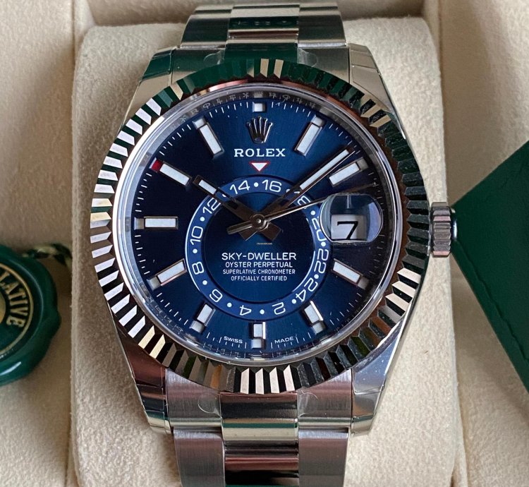 Rolex Sky-dweller New 2022 Sky-dweller 326934 Blue Oyster