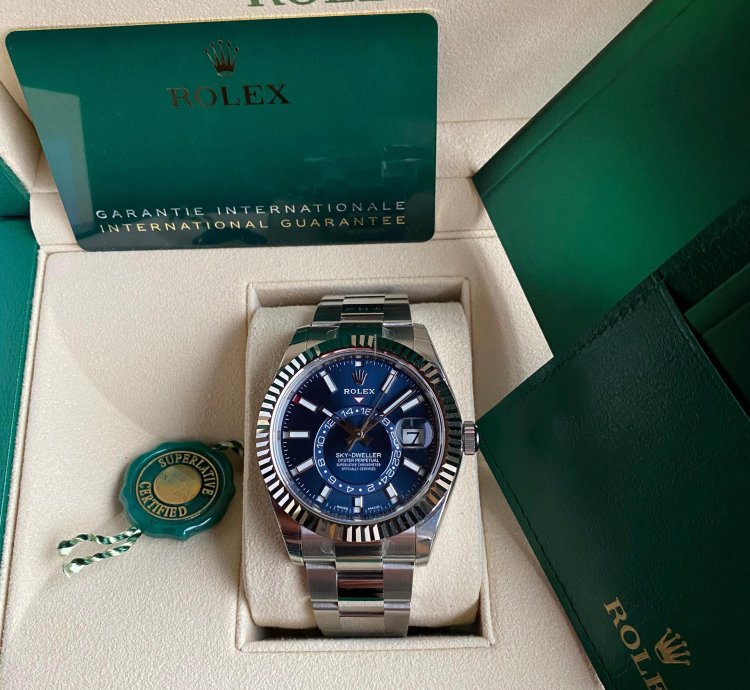 Rolex Sky-dweller New 2022 Sky-dweller 326934 Blue Oyster