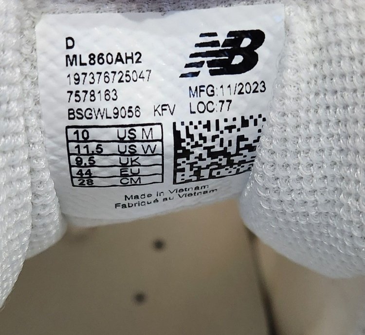 Ald New Balance 860v2