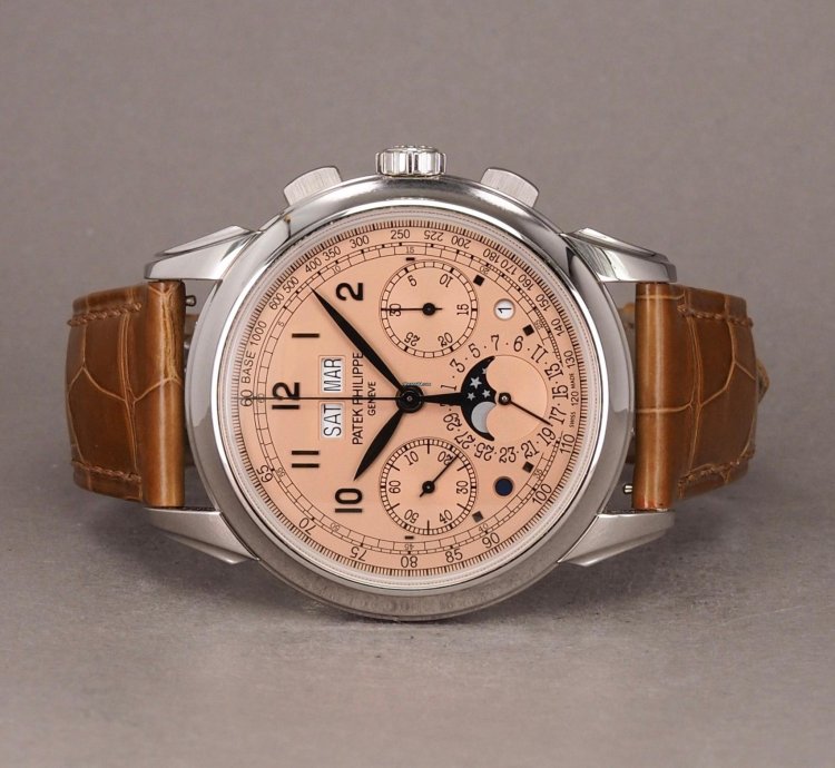 Patek Philippe Perpetual Calendar Chronograph 5270p-001 Salmon Dial