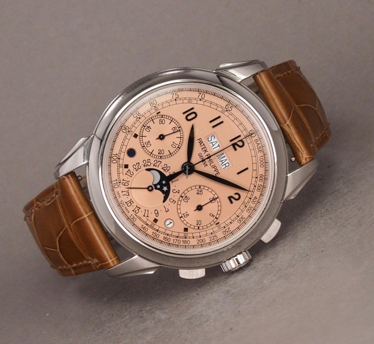 Patek Philippe Perpetual Calendar Chronograph 5270p-001 Salmon Dial
