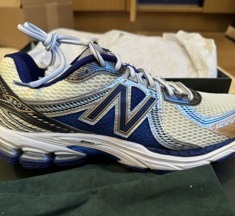 Ald New Balance 860v2 blue White