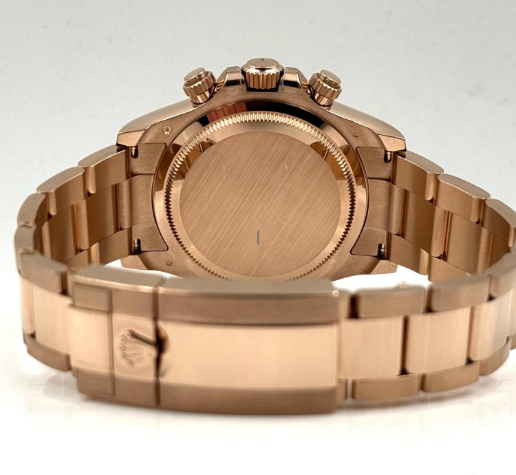 Rolex Daytona Rose Gold Black Diamond Dial 126505 Unworn 2024