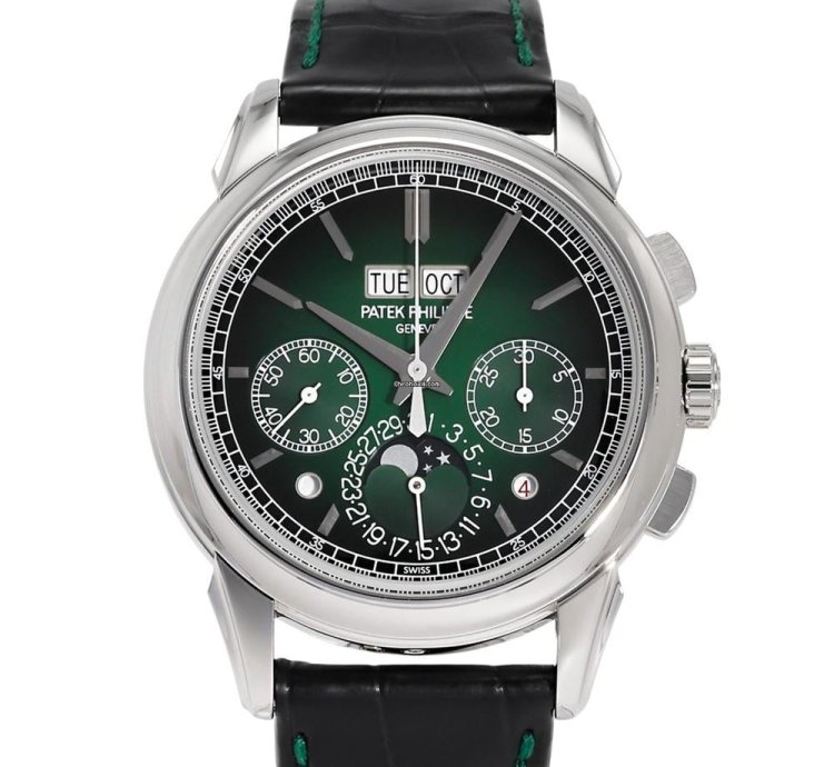 Patek Philippe Perpetual Calendar Chronograph 5270p-014 Manual Winding Platinum Good