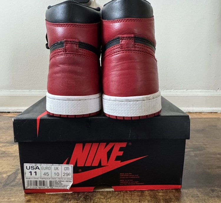 Jordan Banned Bred 1 Sz 11 2016