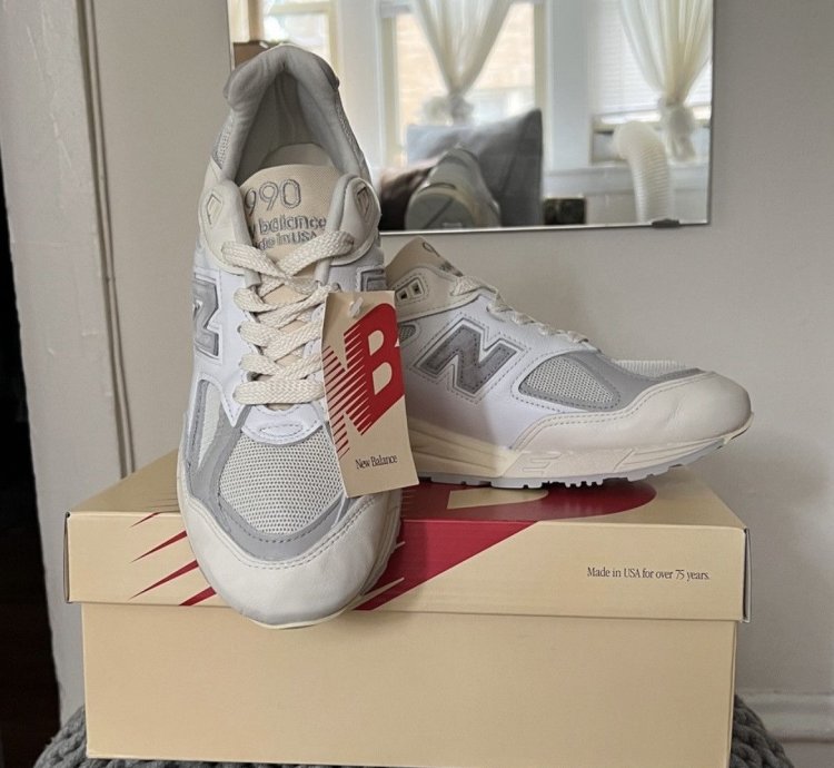 Ald New Balance 990v2 Miusa Sea Salt