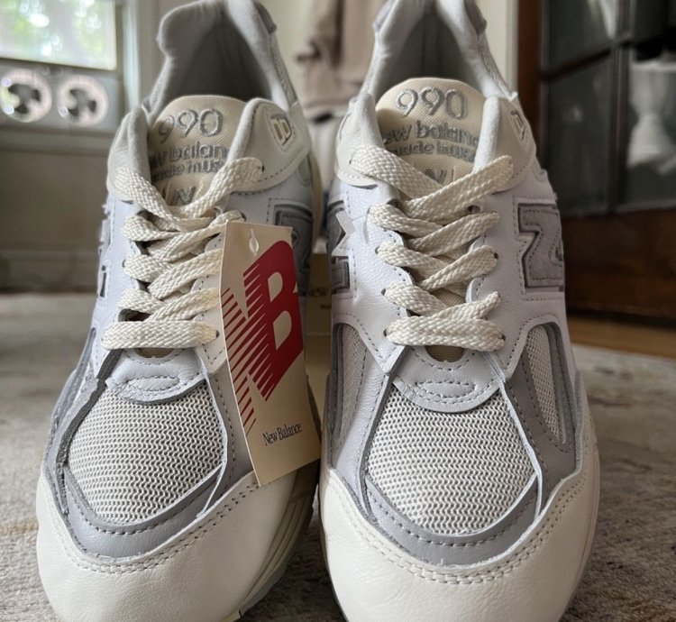Ald New Balance 990v2 Miusa Sea Salt