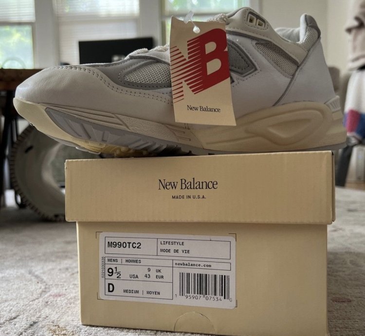 Ald New Balance 990v2 Miusa Sea Salt