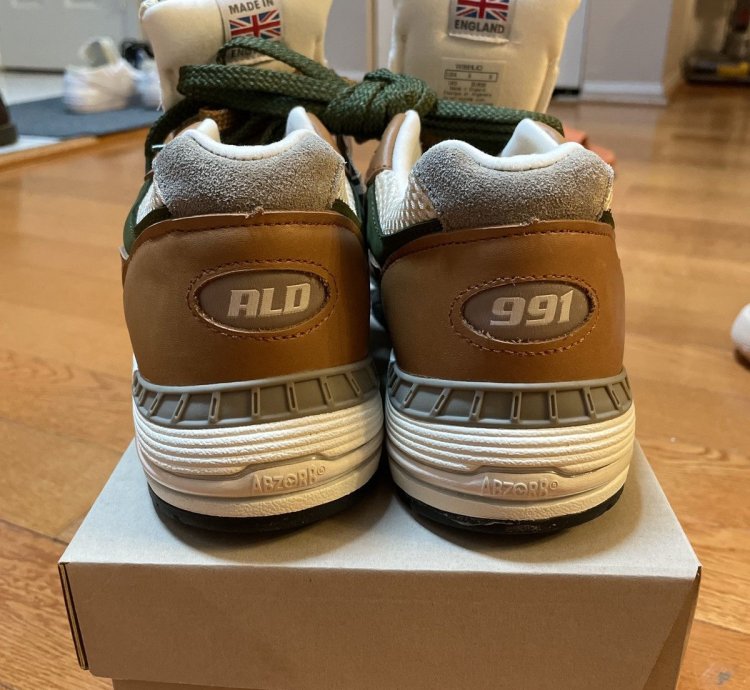 Ald New Balance 991 Tans