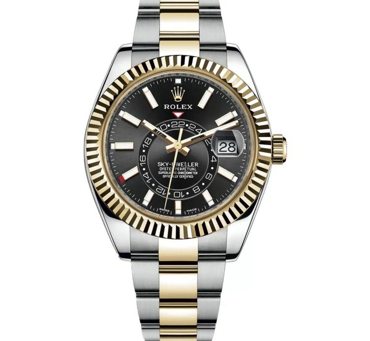 Rolex Sky-dweller New 2023 Sky-dweller Black Dial Oyster Bracelet