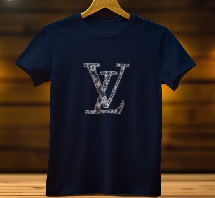 Lv Louis Vuitton Logo Mens Tshirt Size Usa