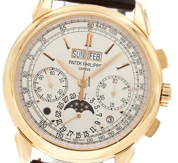 Patek Philippe Perpetual Calendar Chronograph 5270r-001 Manual Winding Rose Gold Fair