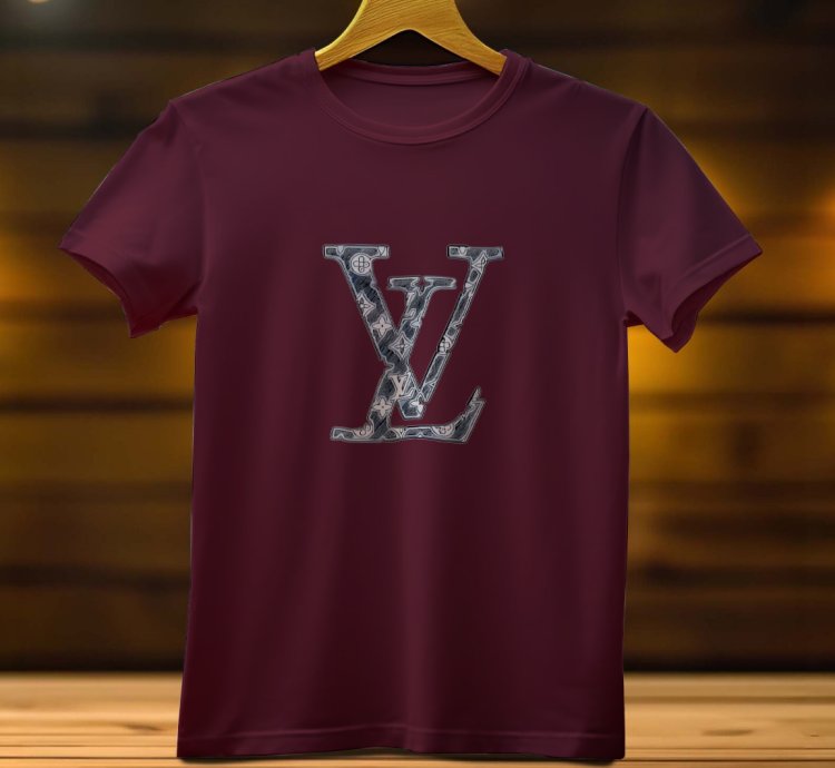 Lv Louis Vuitton Logo Mens Tshirt Size Usa