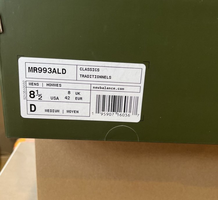 Ald New Balance 993 Beef And Broccoli
