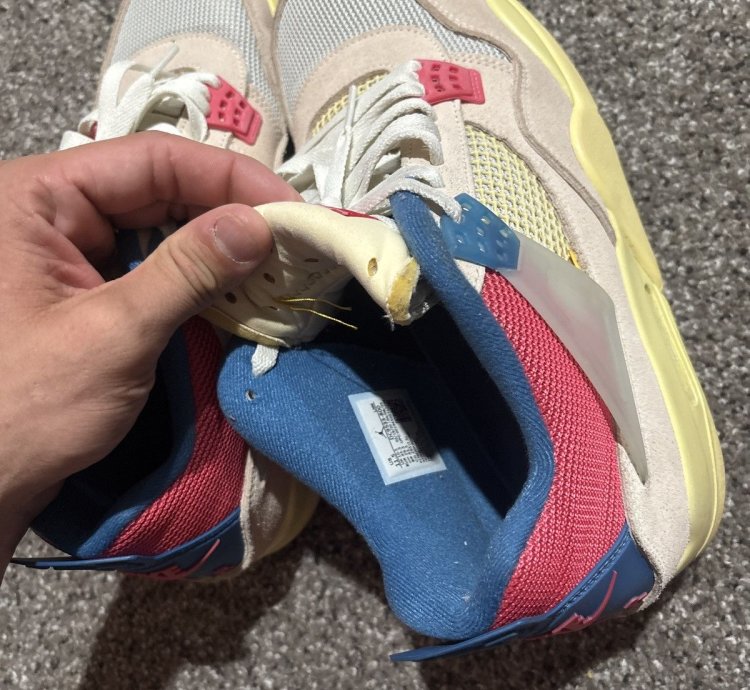 Jordan Four Union Guava Colorway