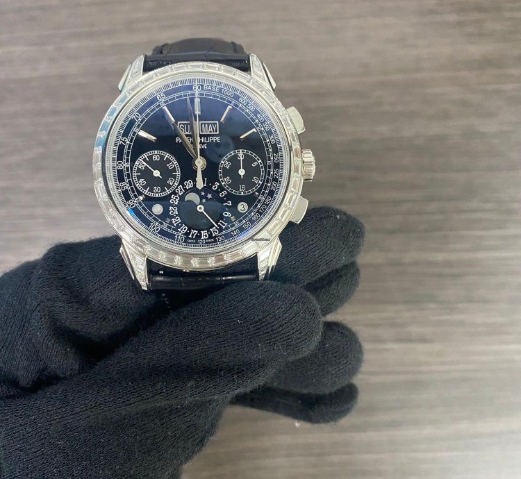 Patek Philippe Perpetual Calendar Chronograph 5271p Perpetual Calendar Factory Baguette