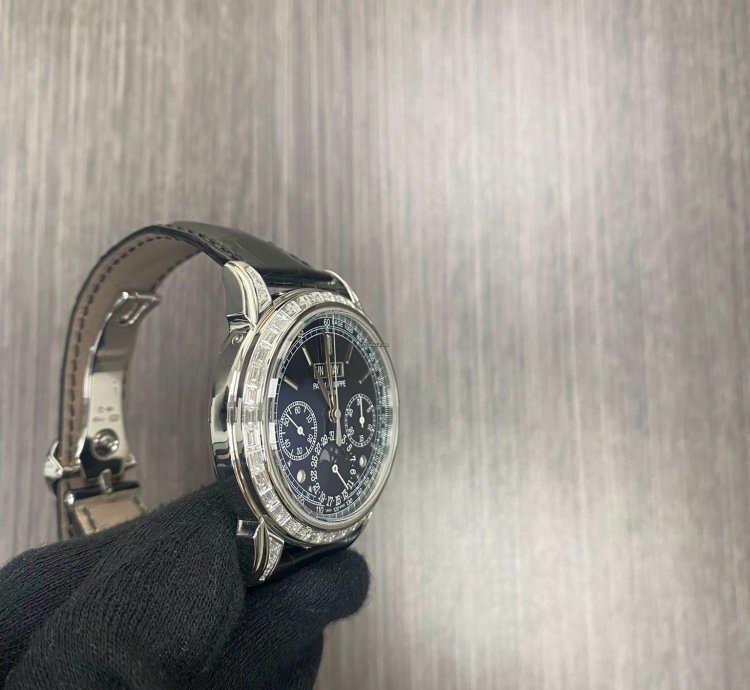 Patek Philippe Perpetual Calendar Chronograph 5271p Perpetual Calendar Factory Baguette
