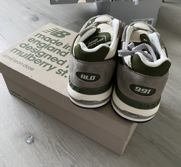 Ald New Balance Made In Uk 991 10 grey Green ds