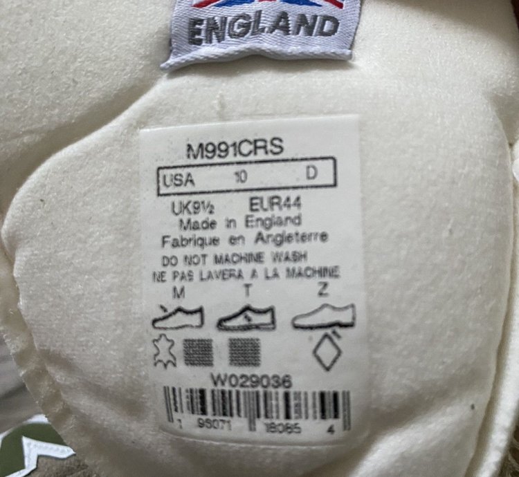 Ald New Balance Made In Uk 991 10 grey Green ds