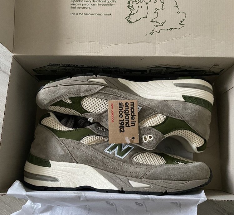 Ald New Balance Made In Uk 991 10 grey Green ds