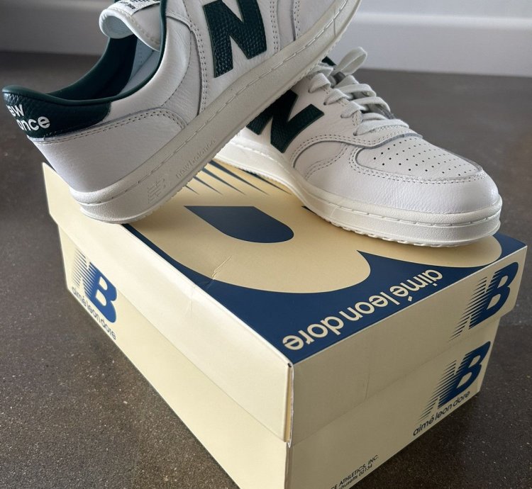 Ald New Balance T500 White Green