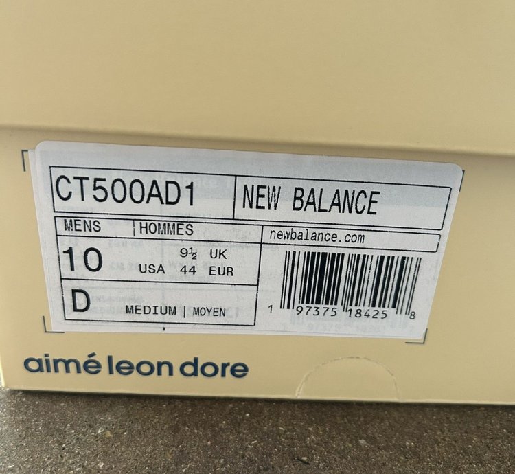 Ald New Balance T500 White Green