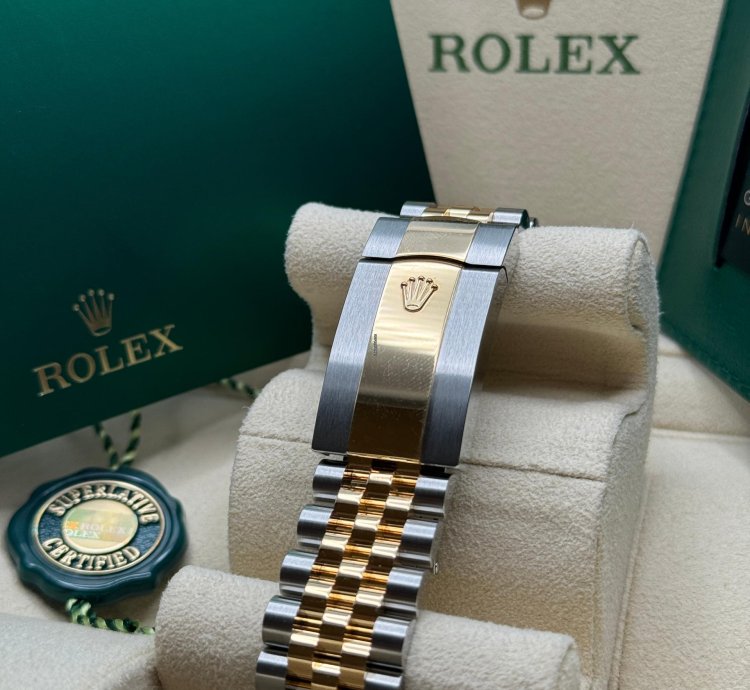 Rolex Sky-dweller New 2024 336933 Jubilee Bracelet Black Dial - Two Tone Yellow Gold