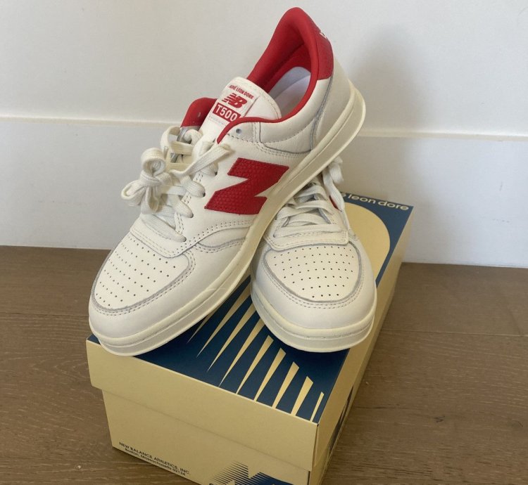 Ald New Balance T500 White Red