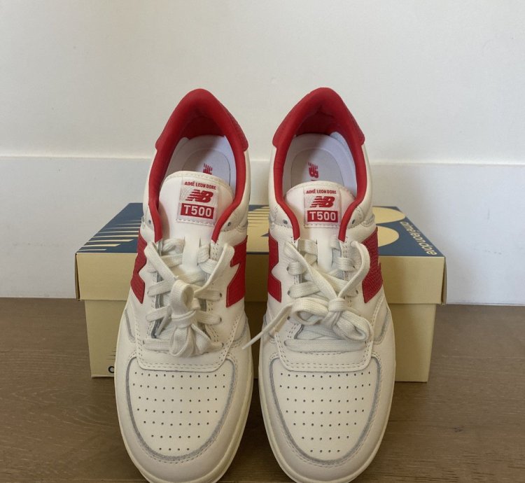 Ald New Balance T500 White Red
