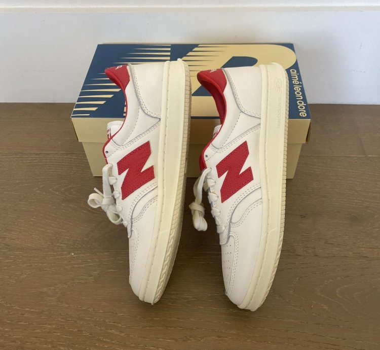 Ald New Balance T500 White Red