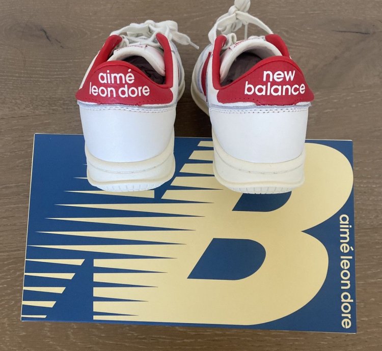 Ald New Balance T500 White Red
