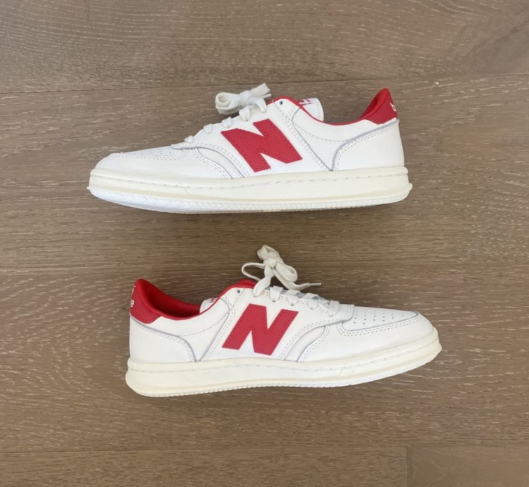 Ald New Balance T500 White Red