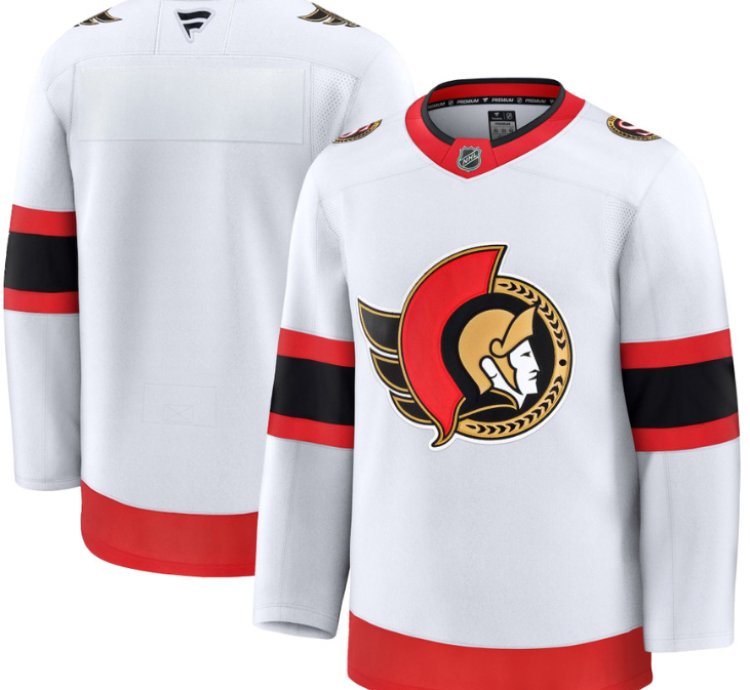 Mens Team Jersey Ottawa Senators 2025 Premium Away All Stitched