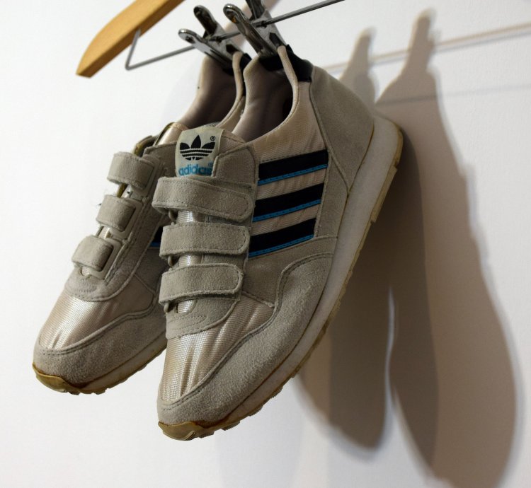 90s Velcro Quitar Adidas Sneakers Eu 40 Us 7