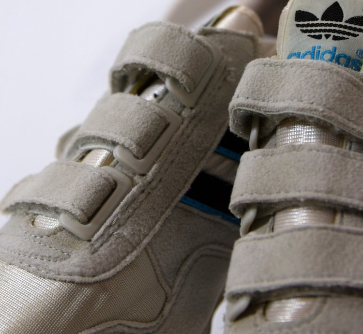 90s Velcro Quitar Adidas Sneakers Eu 40 Us 7