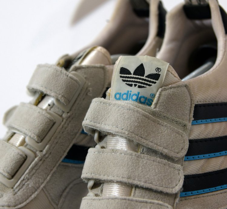 90s Velcro Quitar Adidas Sneakers Eu 40 Us 7