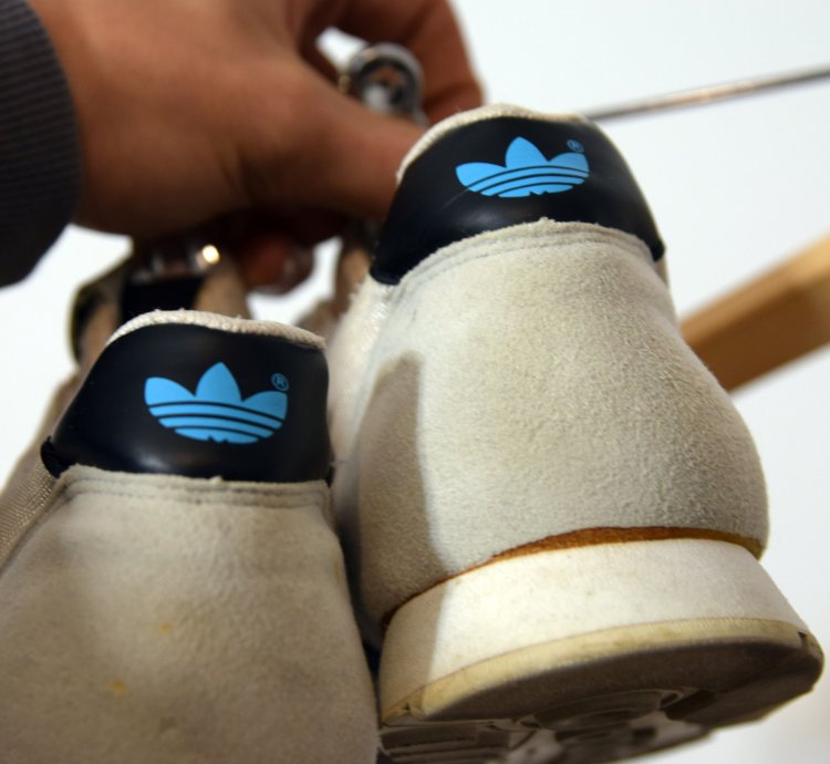 90s Velcro Quitar Adidas Sneakers Eu 40 Us 7