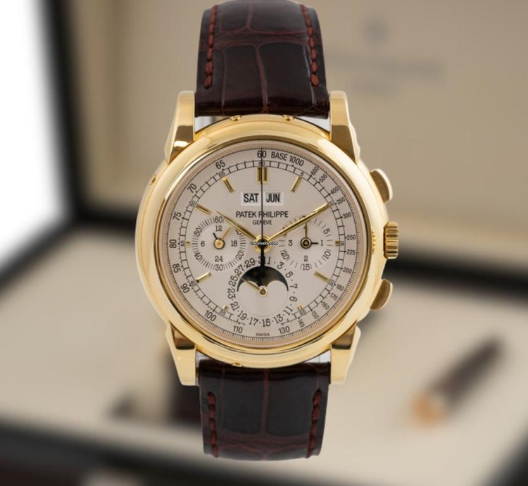 Patek Philippe Perpetual Calendar Chronograph 5970j-001 Yellow Gold - Full Set