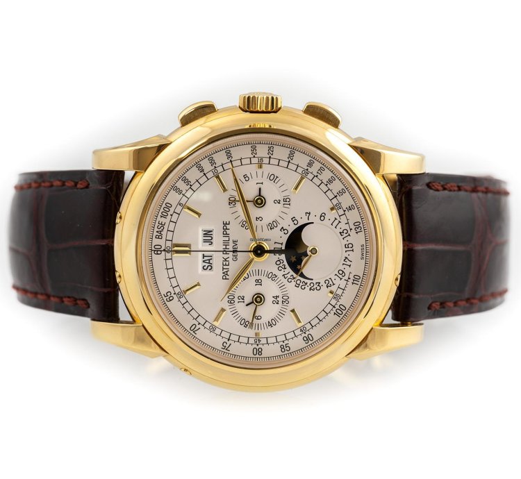 Patek Philippe Perpetual Calendar Chronograph 5970j-001 Yellow Gold - Full Set