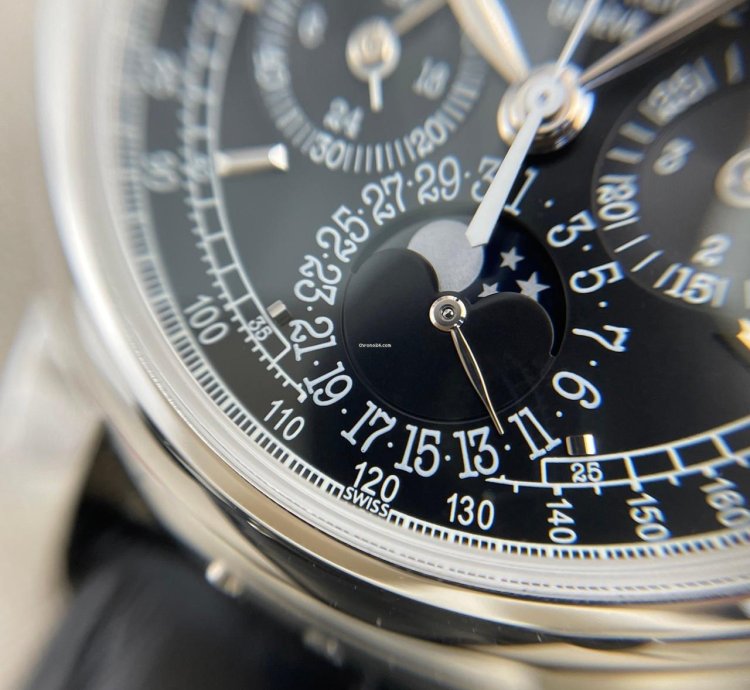 Patek Philippe Perpetual Calendar Chronograph 5970p Perpetual Calendar Chronograph In Platinum