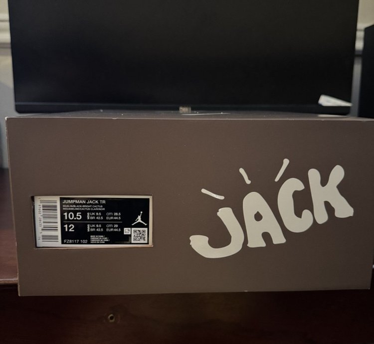 Jordan Jumpman Jack Travis Scott Bright Cactus Size 10 5
