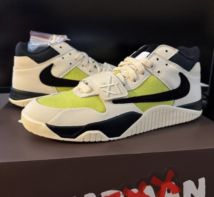 Jordan Jumpman Jack Travis Scott Bright Cactus Size 10 5