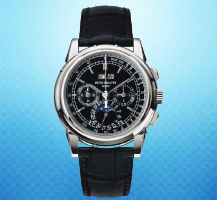 Patek Philippe Perpetual Calendar Chronograph 5970p-001 Black Perpetual Calendar Chronograph