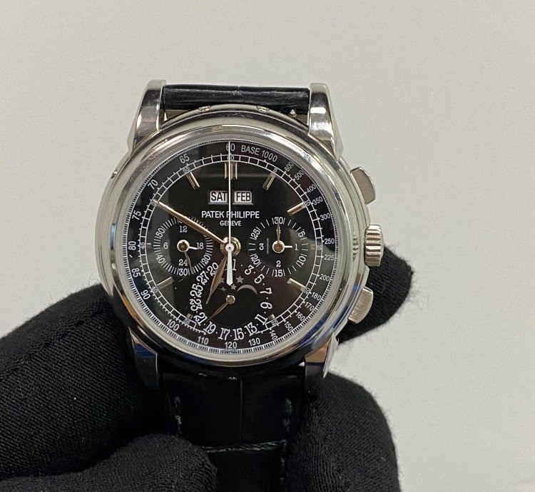 Patek Philippe Perpetual Calendar Chronograph 5970p-001 Black Perpetual Calendar Chronograph