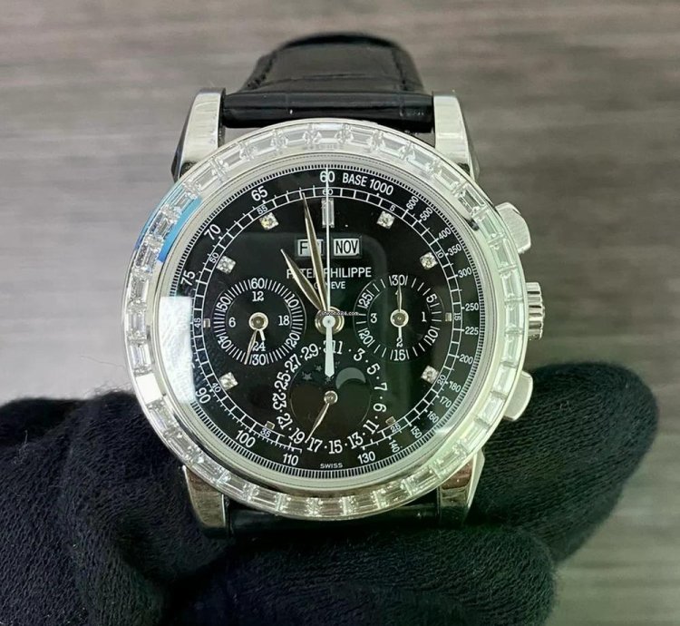 Patek Philippe Perpetual Calendar Chronograph 5971p Baguette Perpetual Calendar Chronograph