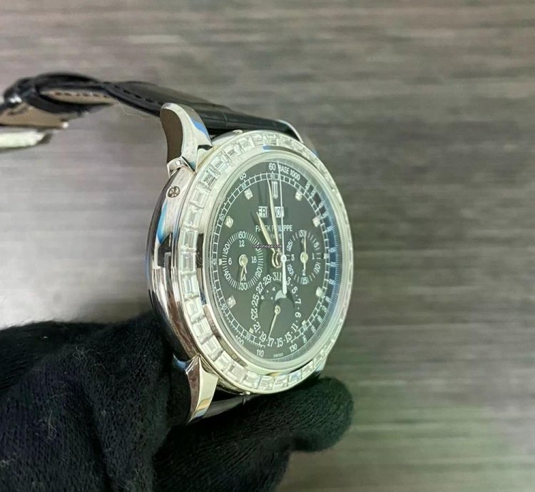 Patek Philippe Perpetual Calendar Chronograph 5971p Baguette Perpetual Calendar Chronograph