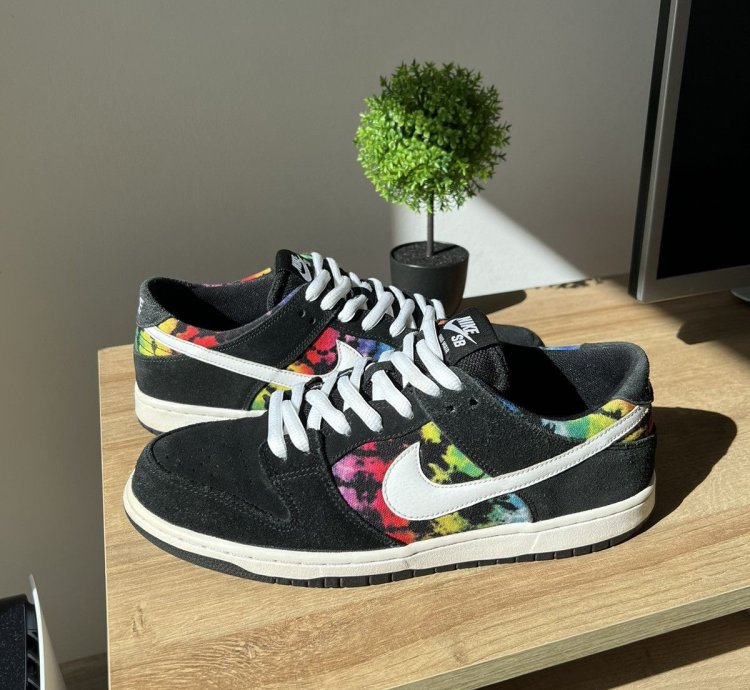 Nike Sb Dunk Low Ishod Wair Tie Dye 819674-019 10 Us 44