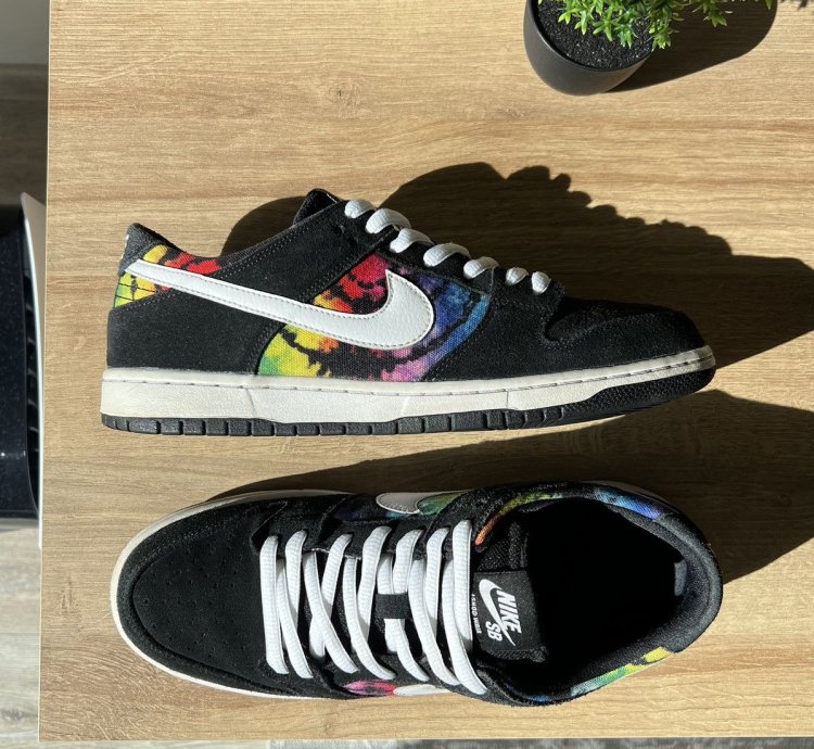 Nike Sb Dunk Low Ishod Wair Tie Dye 819674-019 10 Us 44