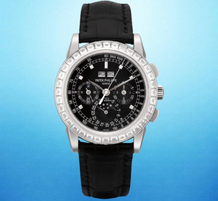 Patek Philippe Perpetual Calendar Chronograph 5971p-001 Black Perpetual Calendar Chronograph